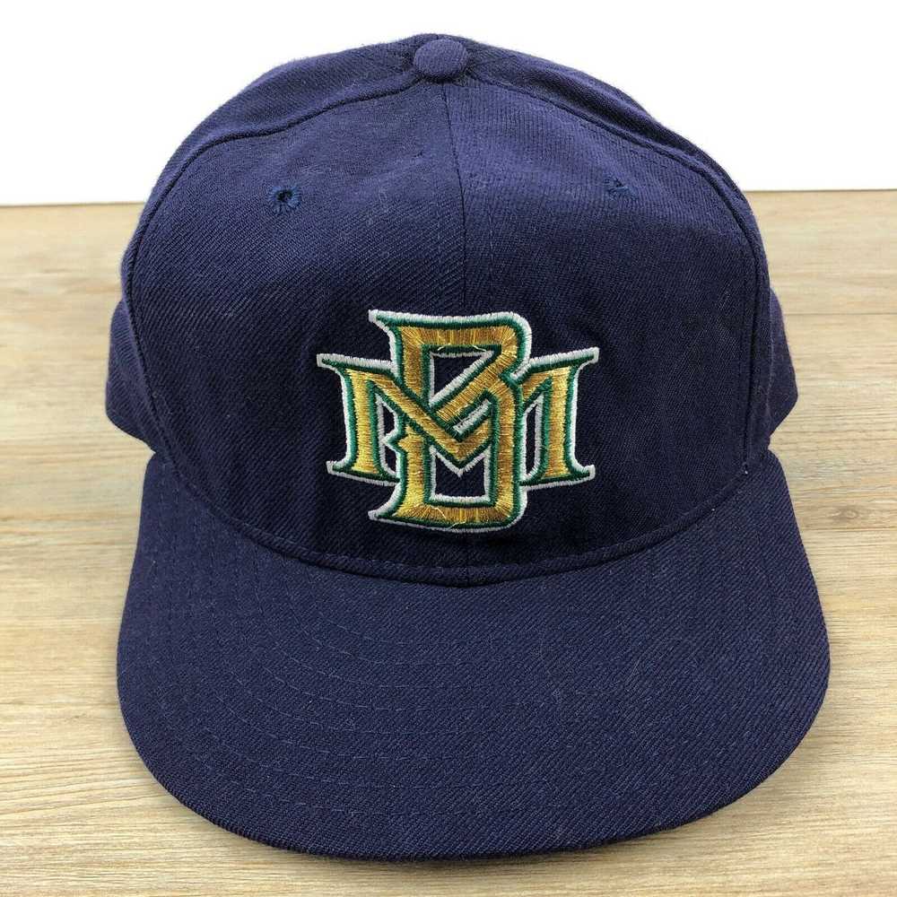 New Era Vintage Milwaukee Brewers Hat MLB 59FIFTY… - image 1
