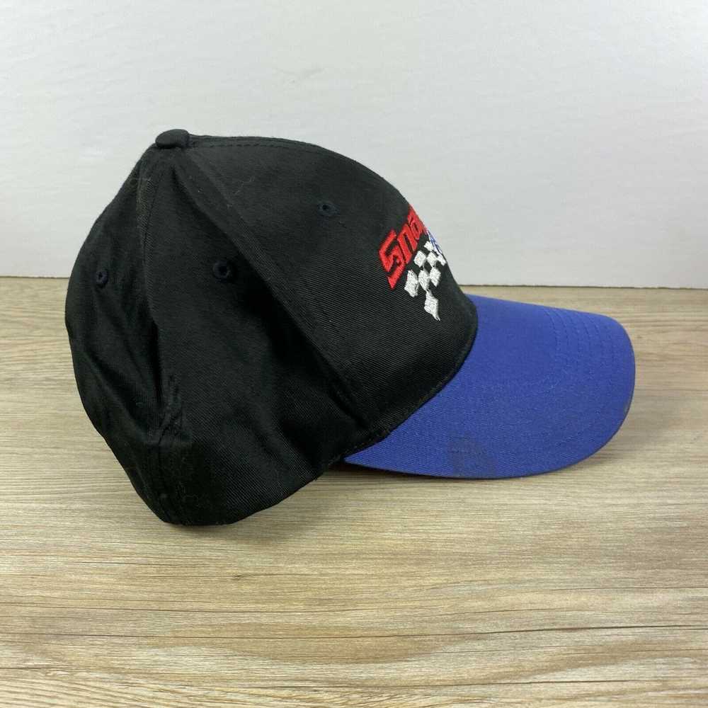 Other Snap On Racing Hat Black Blue Strap Back Ha… - image 4