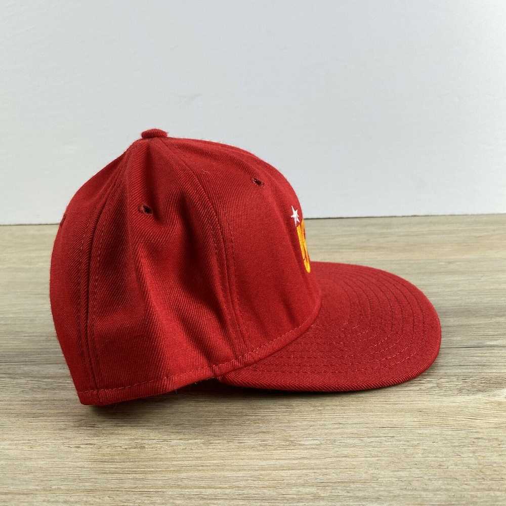 Delong Vintage Iowa State Cyclones Maroon Red Siz… - image 4