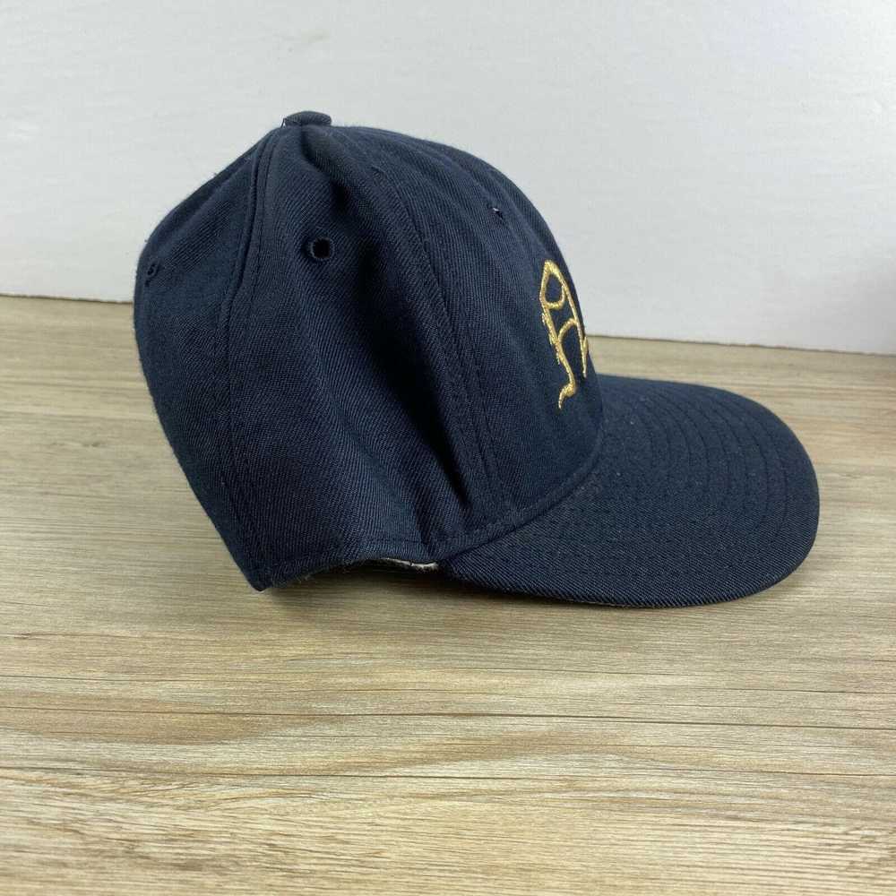 Delong Vintage Navy Midshipmen NCAA Size 7 Fitted… - image 4