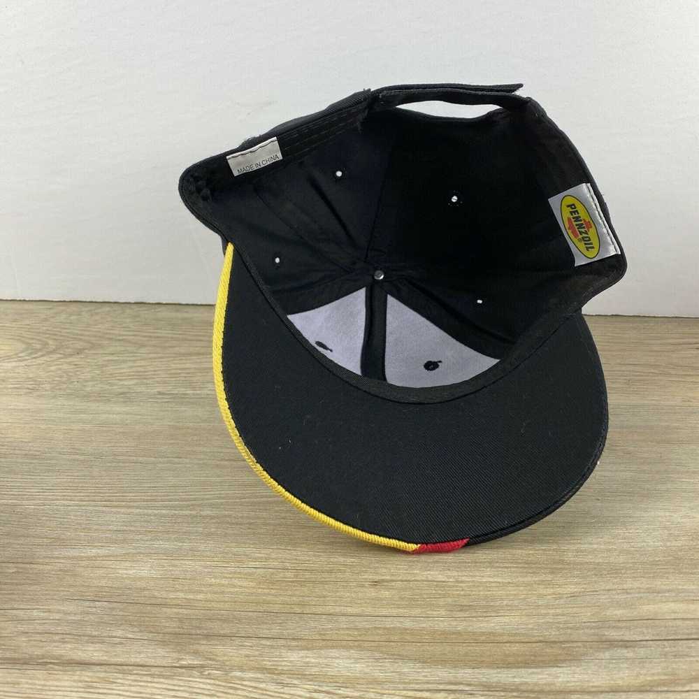 Other Pennzoil Hat Black Racing Adjustable Hat Cap - image 5
