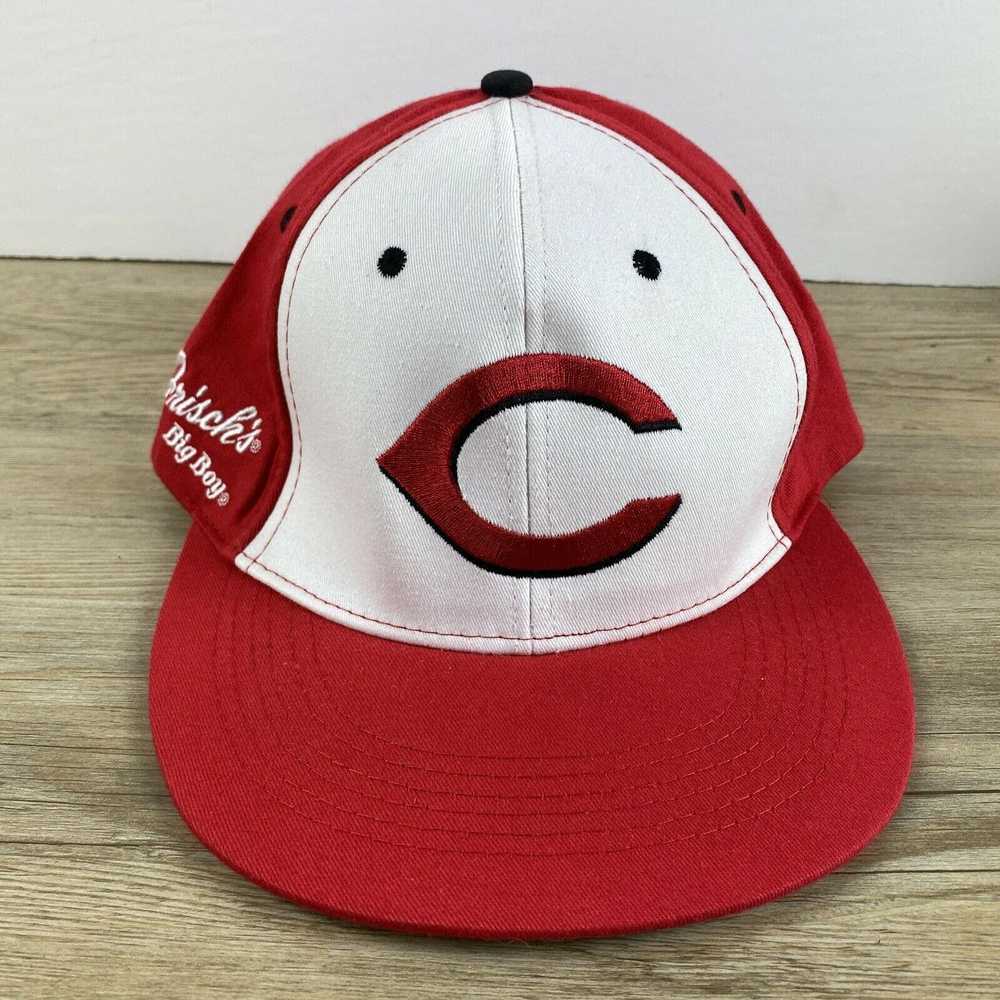 Other Vintage Cincinnati Reds Hat MLB Red White S… - image 1