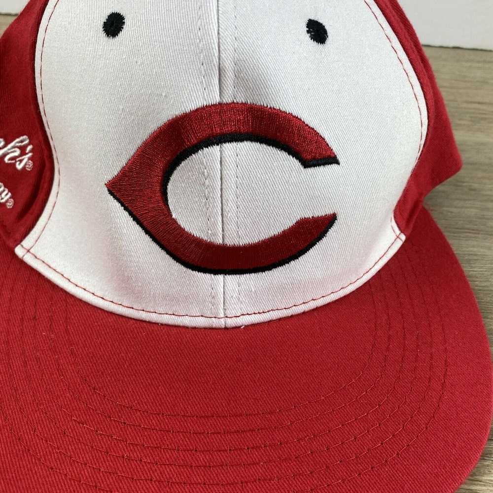 Other Vintage Cincinnati Reds Hat MLB Red White S… - image 8