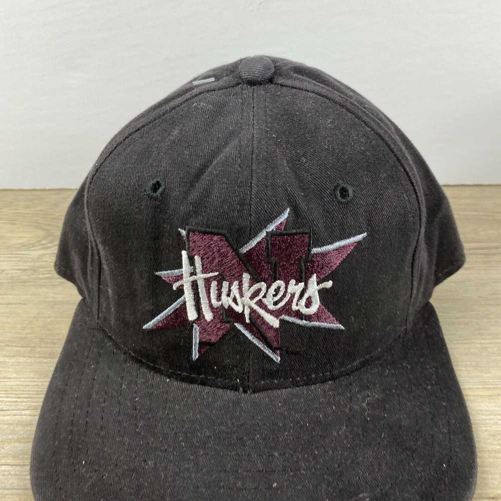 New Era Vintage Nebraska Cornhuskers Hat Black Ne… - image 2