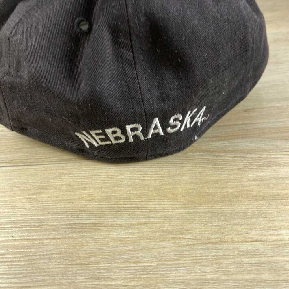 New Era Vintage Nebraska Cornhuskers Hat Black Ne… - image 5