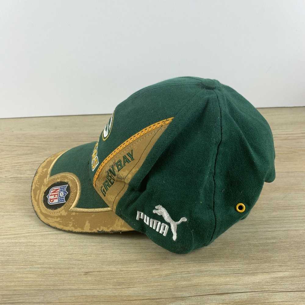 Puma Green Bay Packers Hat Green NFL Puma Adjusta… - image 3