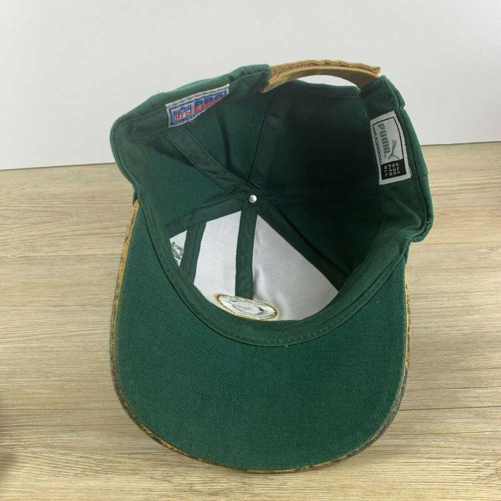 Puma Green Bay Packers Hat Green NFL Puma Adjusta… - image 6