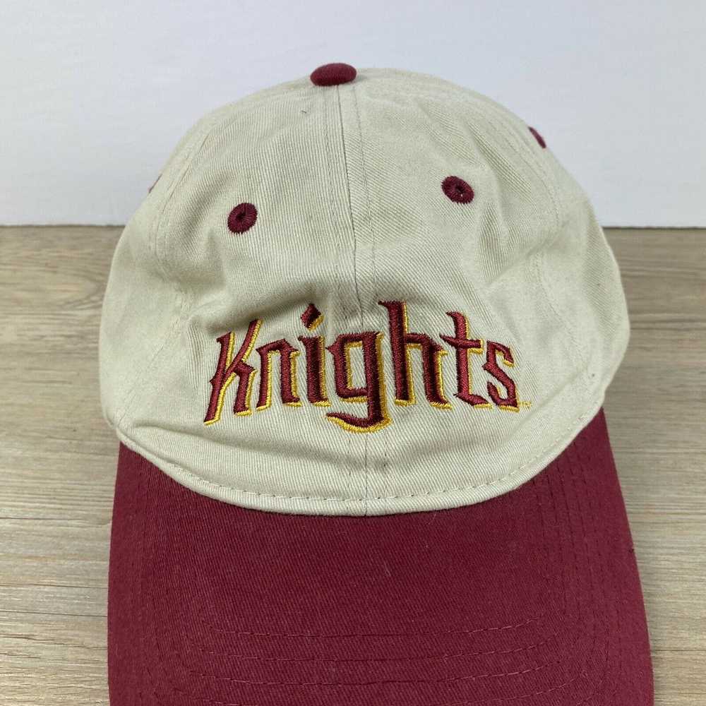 Other Knights Adult Tan Maroon Hat Adjustable Hat… - image 2