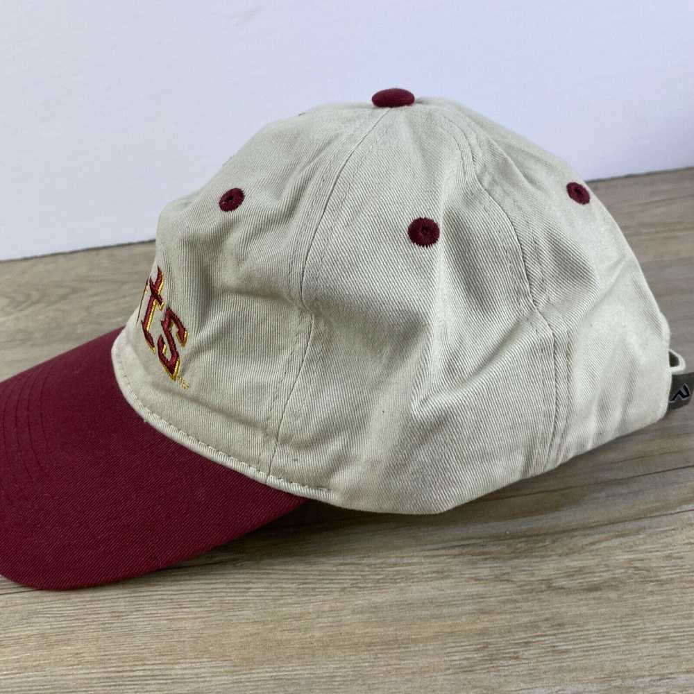 Other Knights Adult Tan Maroon Hat Adjustable Hat… - image 3