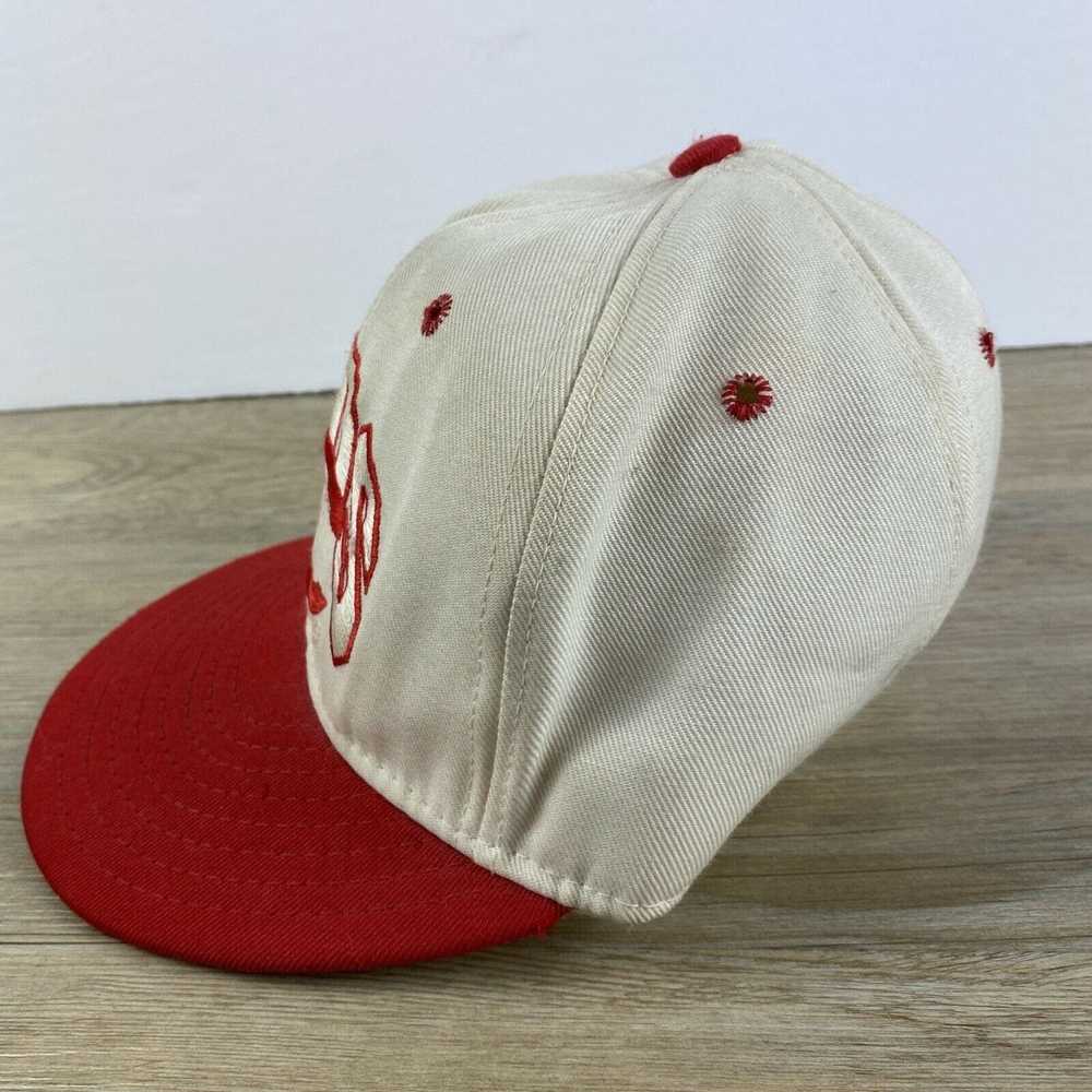 Other Vintage Cincinnati Reds Hat MLB White Red S… - image 3
