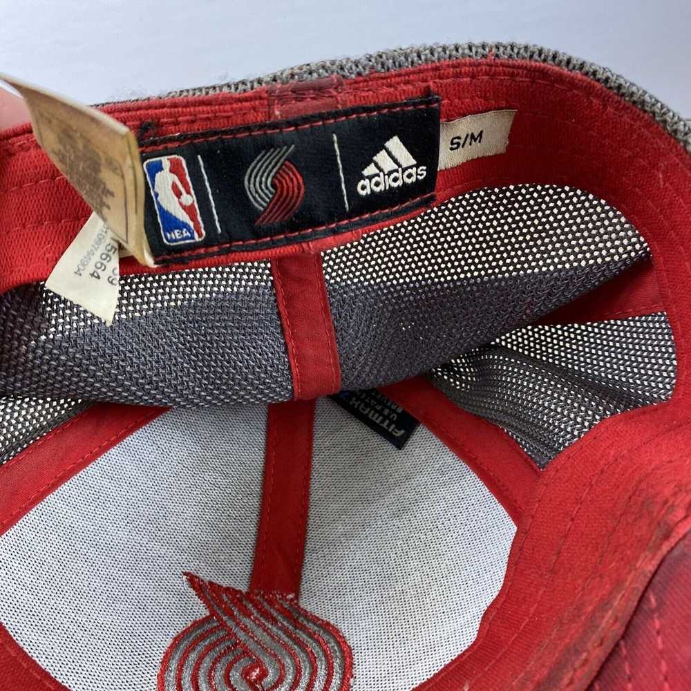 Adidas Portland Trail Blazers Hat NBA Gray Adidas… - image 10