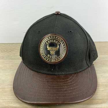 New Era VINTAGE Chicago Bulls NBA Brown Black New… - image 1