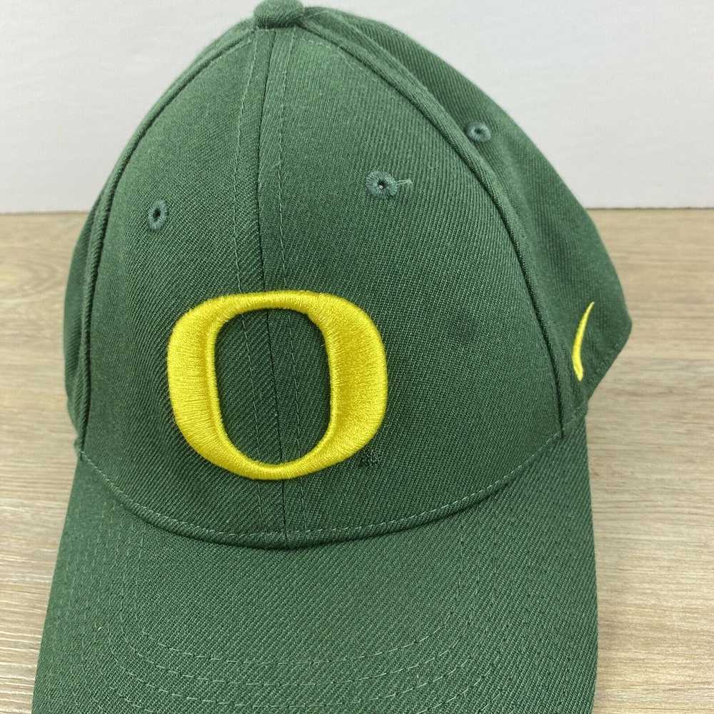 Nike Oregon Ducks Hat NCAA Green Nike Strap Hat C… - image 2