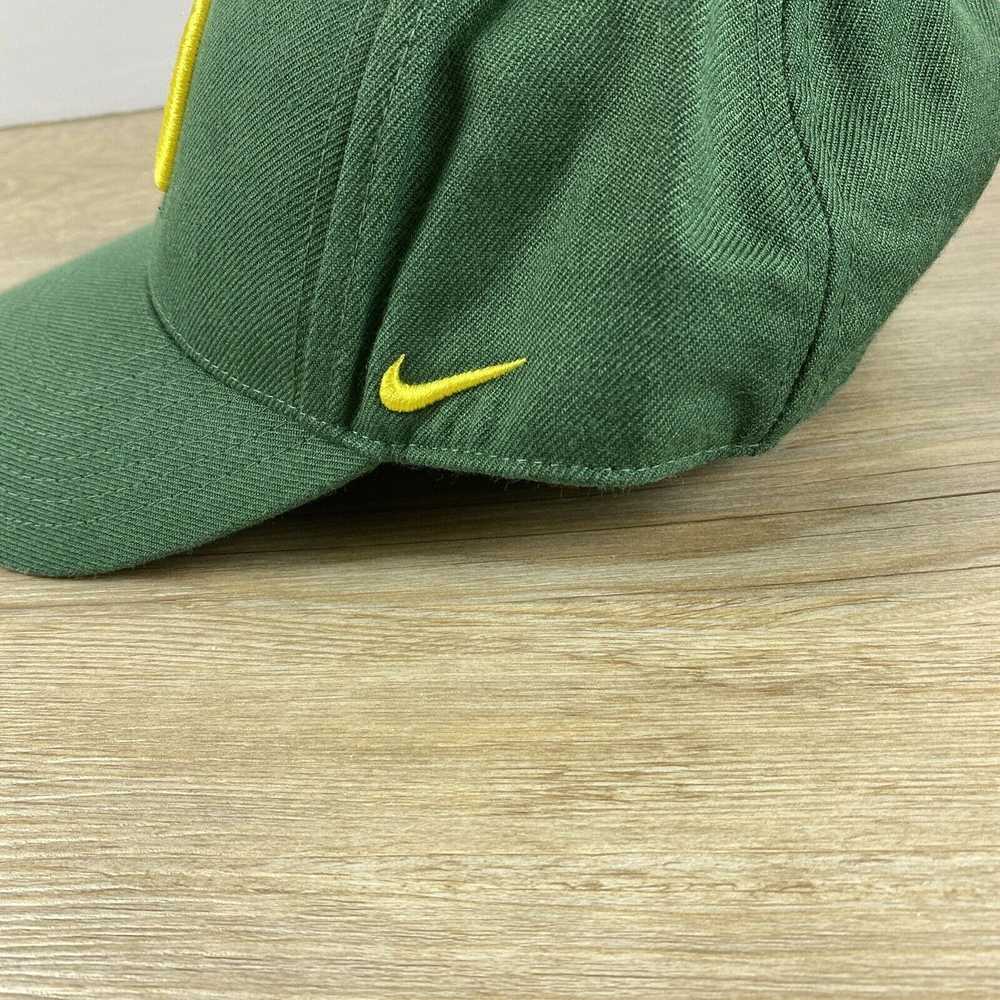 Nike Oregon Ducks Hat NCAA Green Nike Strap Hat C… - image 4