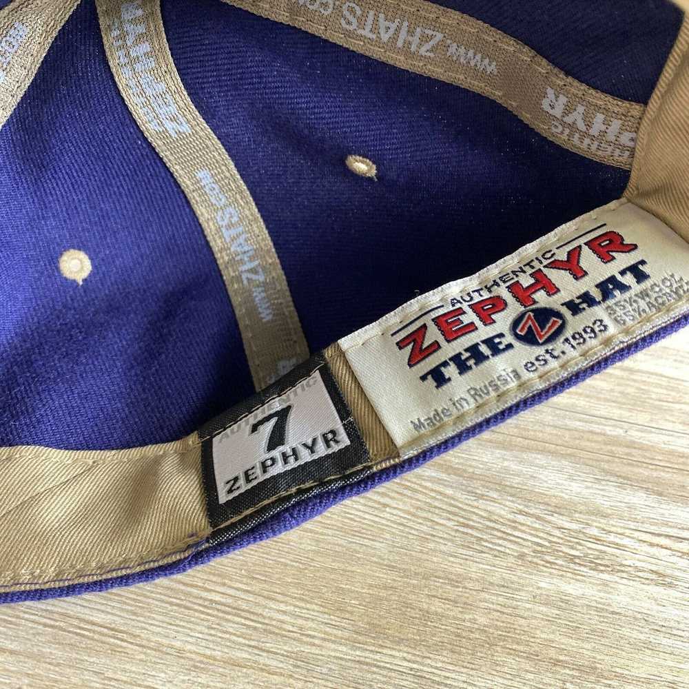 Zephyr Washington Huskies NCAA Purple Hat Size 7 … - image 10