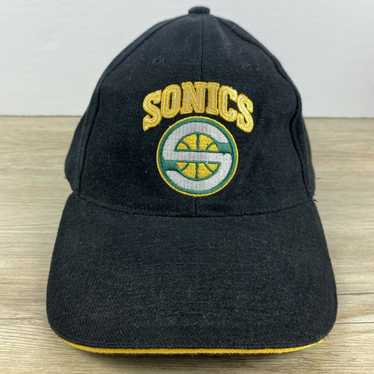 Other Vintage Seattle Supersonics NBA Black Hat On