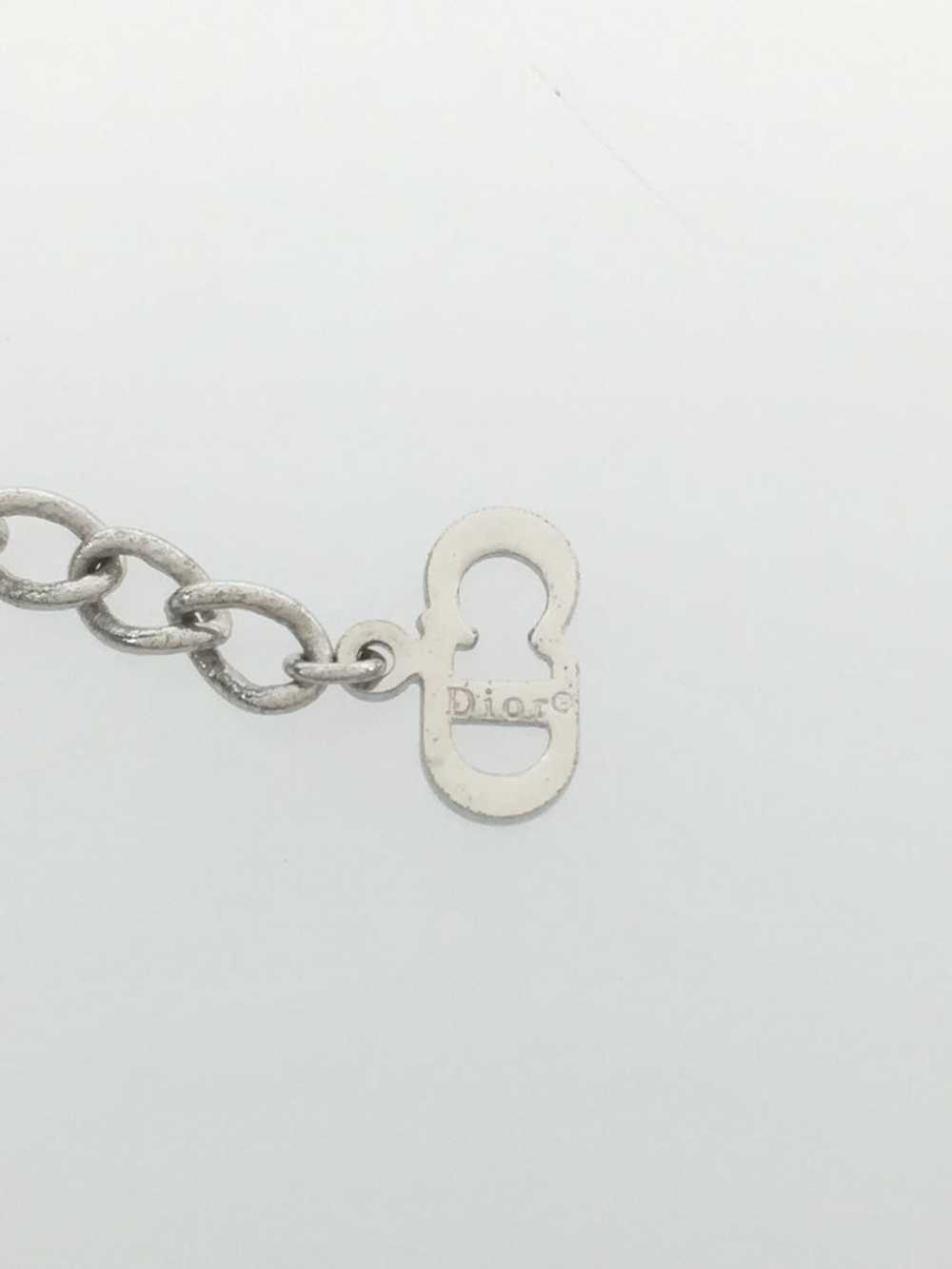 Christian Dior Necklace Silver With Top Women'S F… - image 3