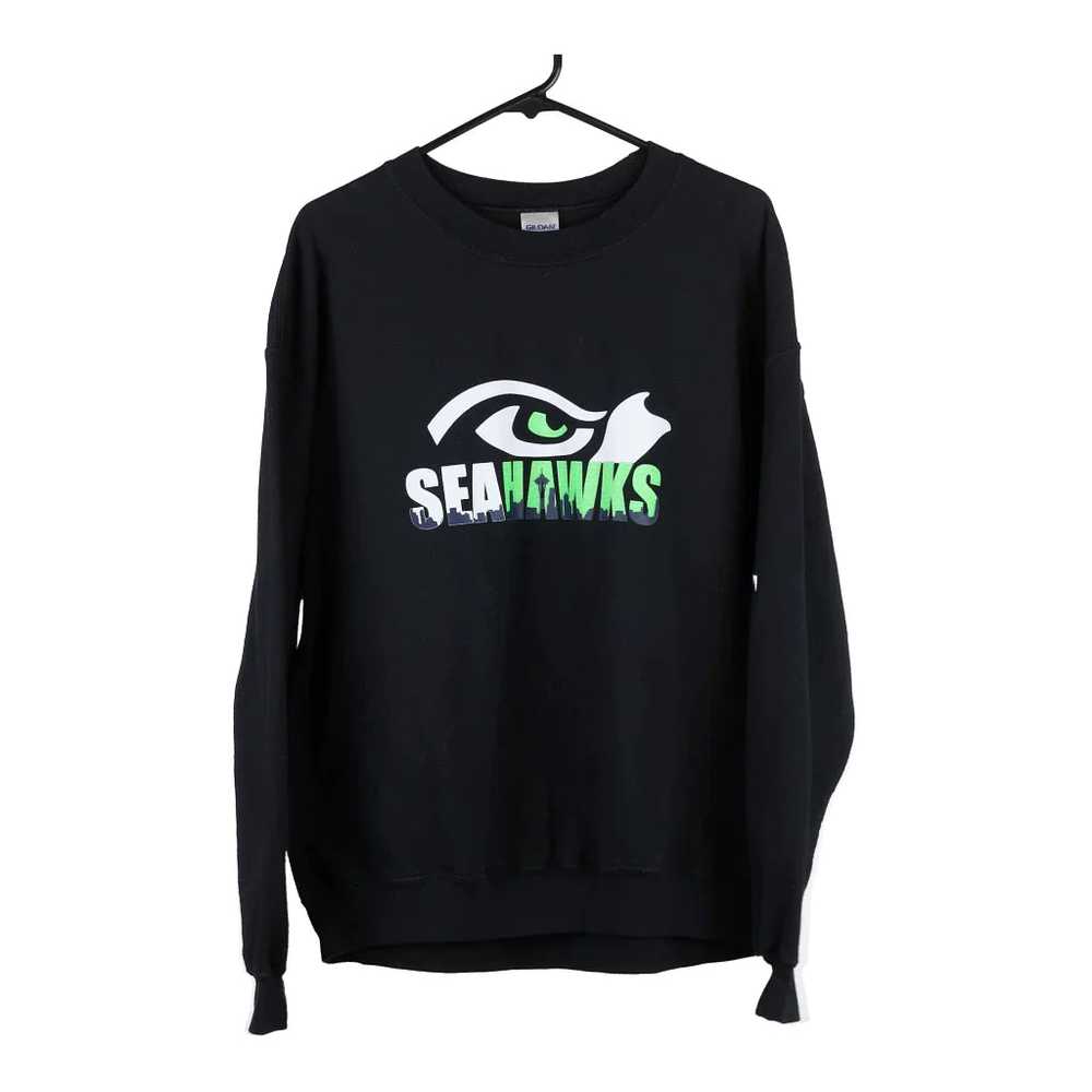 Seattle Seahawks Gildan NFL Sweatshirt - Large Bl… - image 1