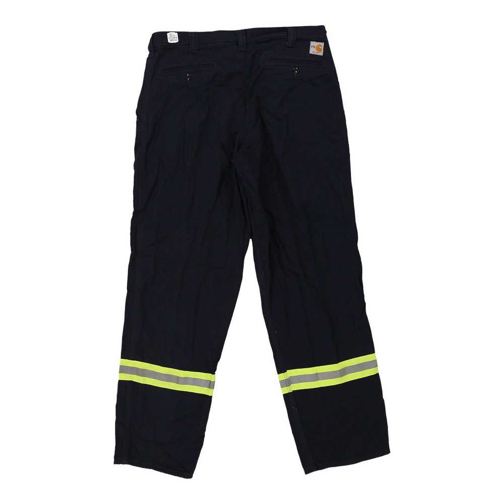 Carhartt Trousers - 36W 31L Navy Cotton - image 1