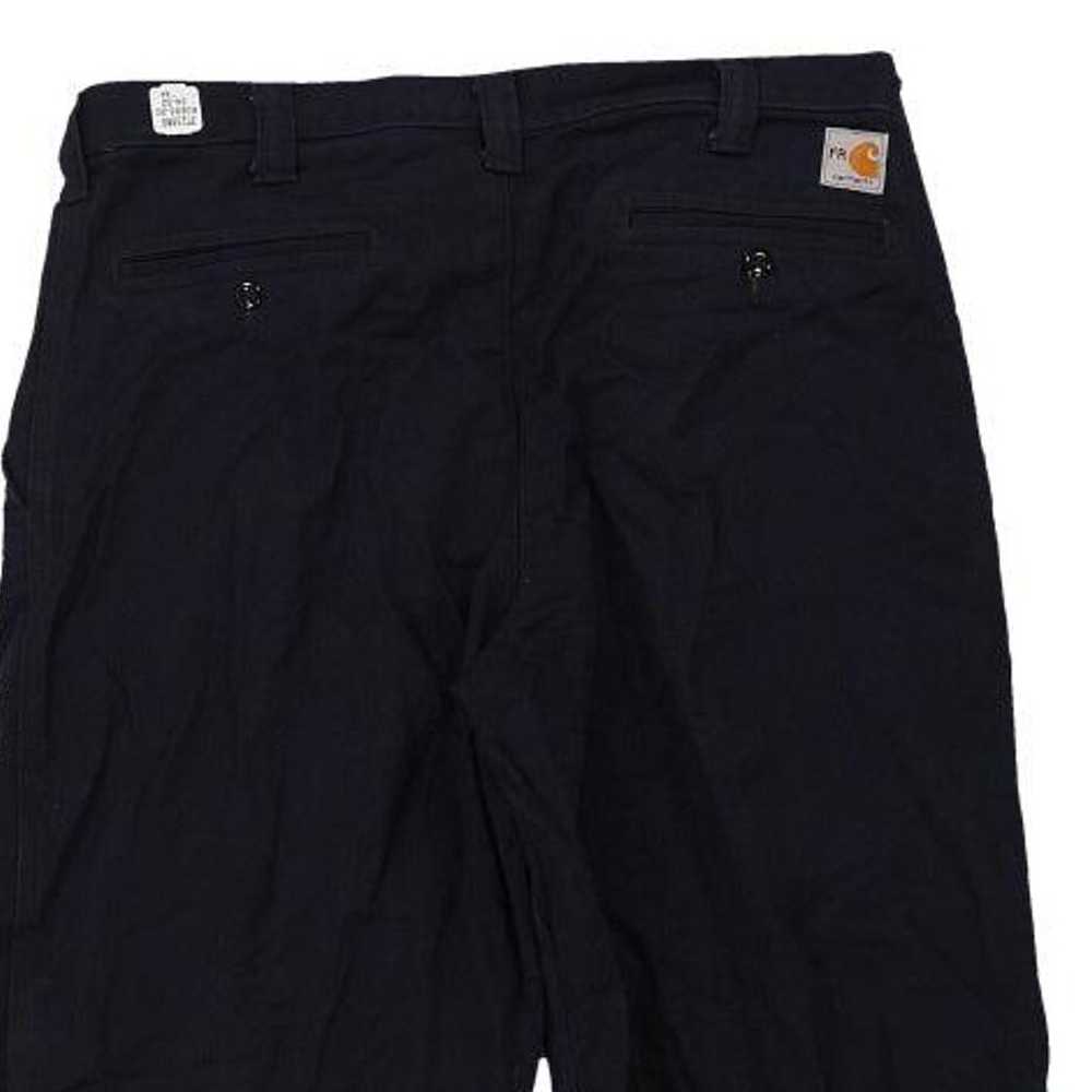 Carhartt Trousers - 36W 31L Navy Cotton - image 3