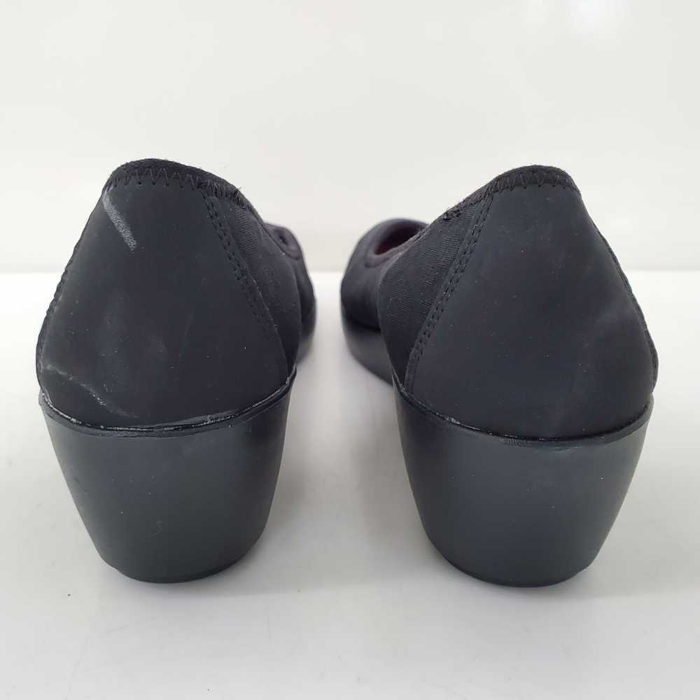 Crocs Black Slip-On Women's Heeled Shoes - image 6