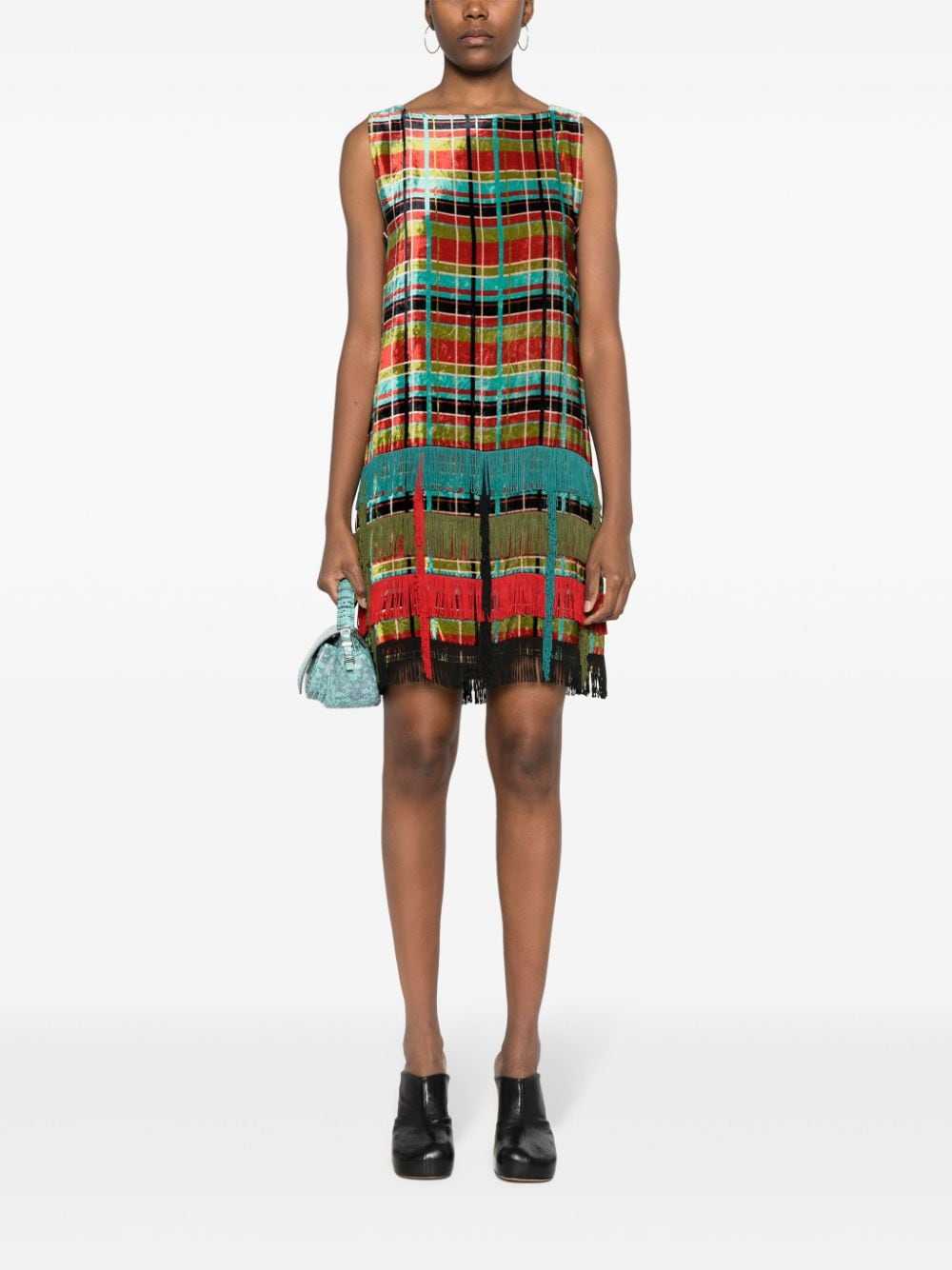 Jean Paul Gaultier Pre-Owned 1990s tartan-check v… - image 2