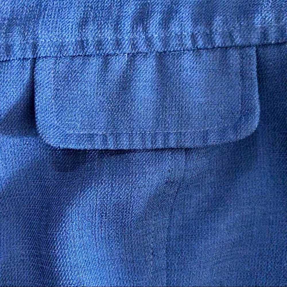 Plaza South Vintage Blue Bomber Jacket Shirt Shac… - image 6