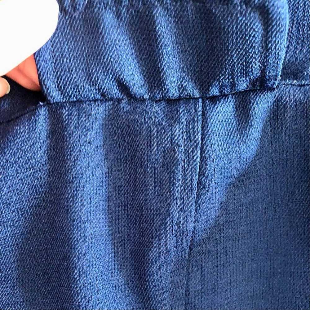 Plaza South Vintage Blue Bomber Jacket Shirt Shac… - image 7