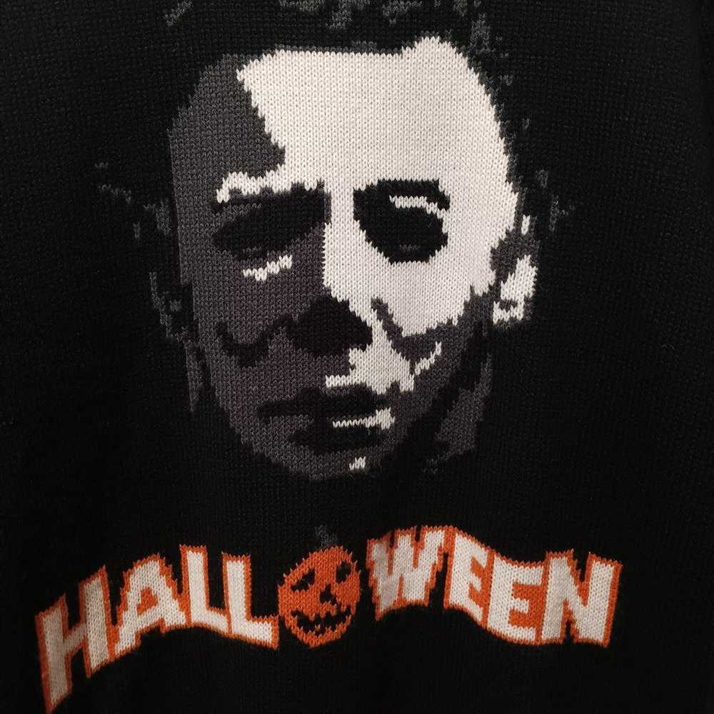 halloween michael myers Christmas Sweater - image 2