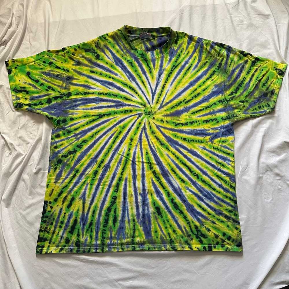 Vintage Tie Dye psychedelic shirt XXL - image 1