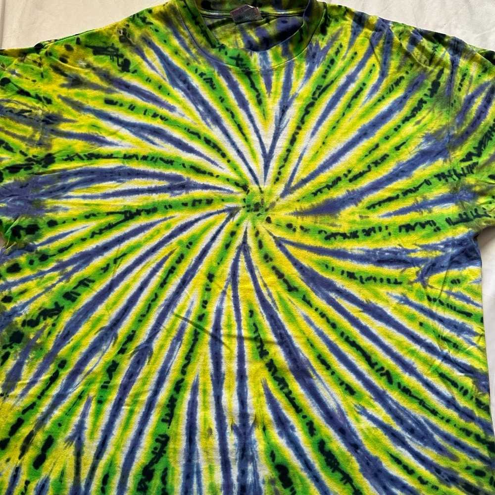 Vintage Tie Dye psychedelic shirt XXL - image 2