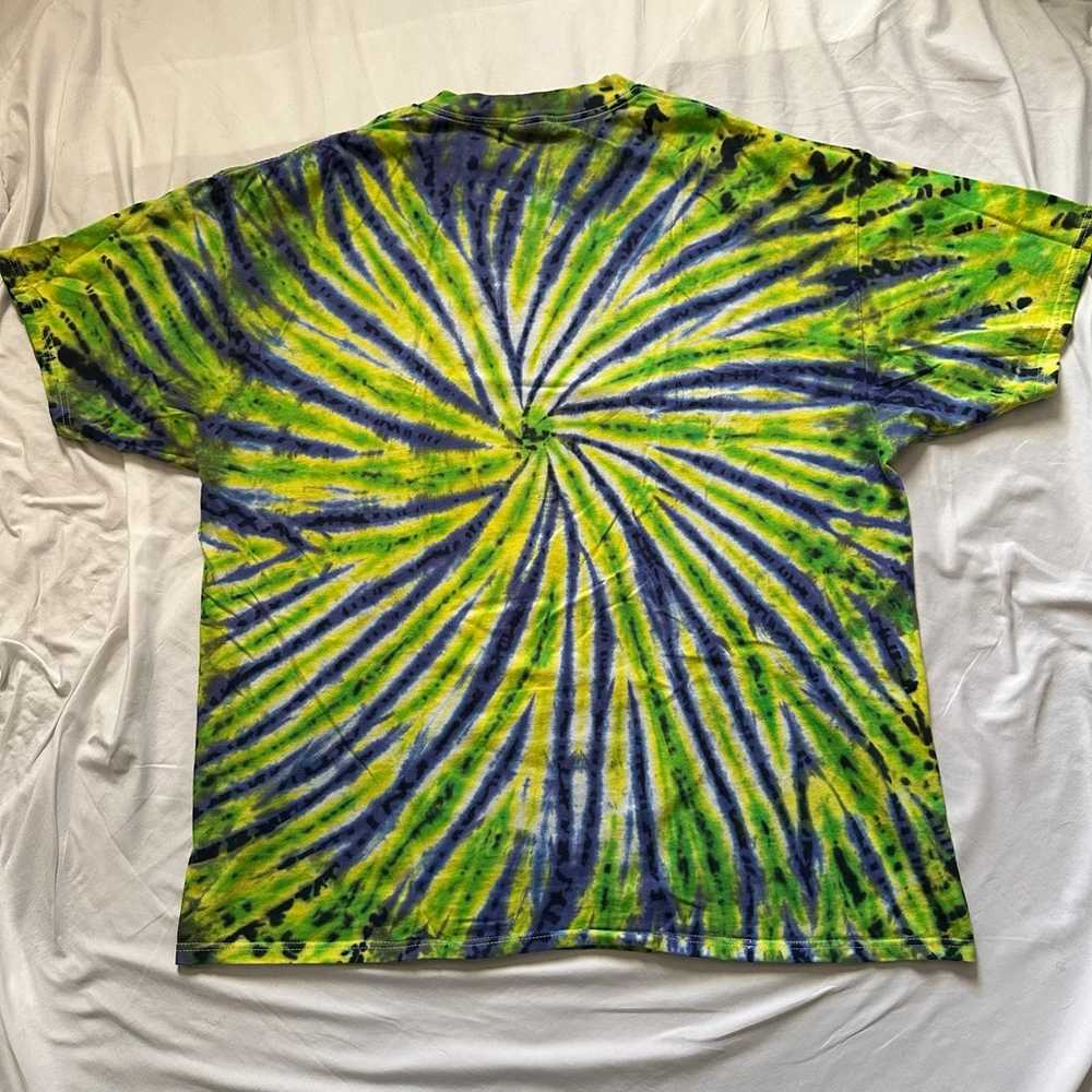 Vintage Tie Dye psychedelic shirt XXL - image 3