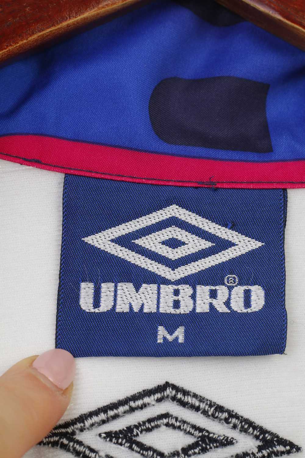 Umbro Umbro Men M Sweatshirt Full Zipper Navy Vin… - image 5