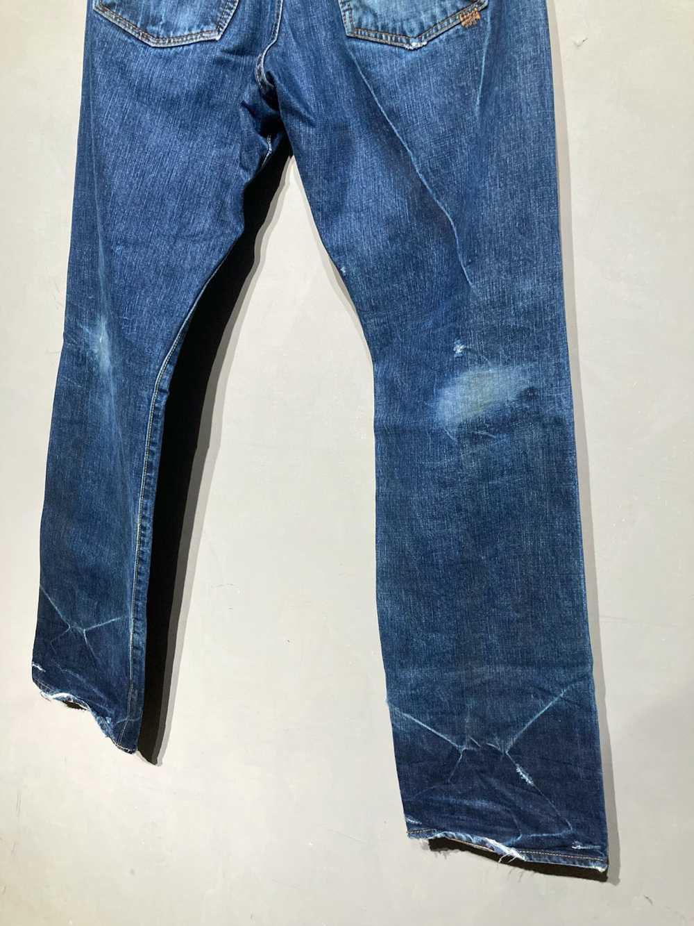 Prps $638 OG JAPANESE INDIGO DARK WASH DISTRESSED… - image 6