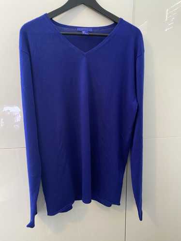 H&M × Jimmy Choo Jimmy Choo x H&M blue cashmere sw