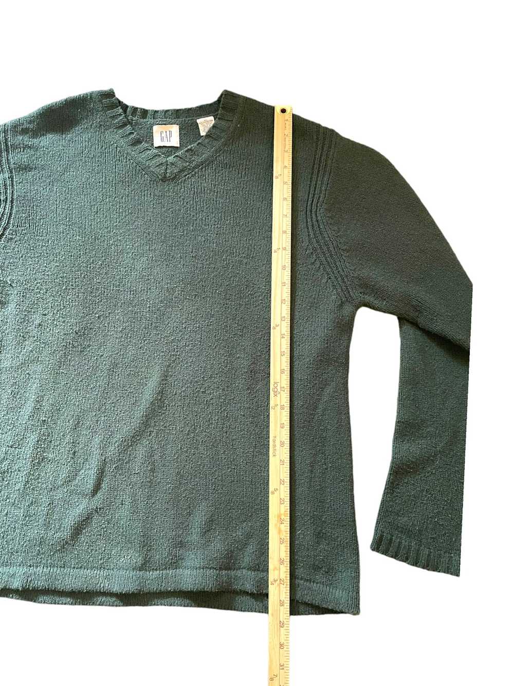 Cashmere & Wool × Gap × Vintage Vintage GAP V Nec… - image 6