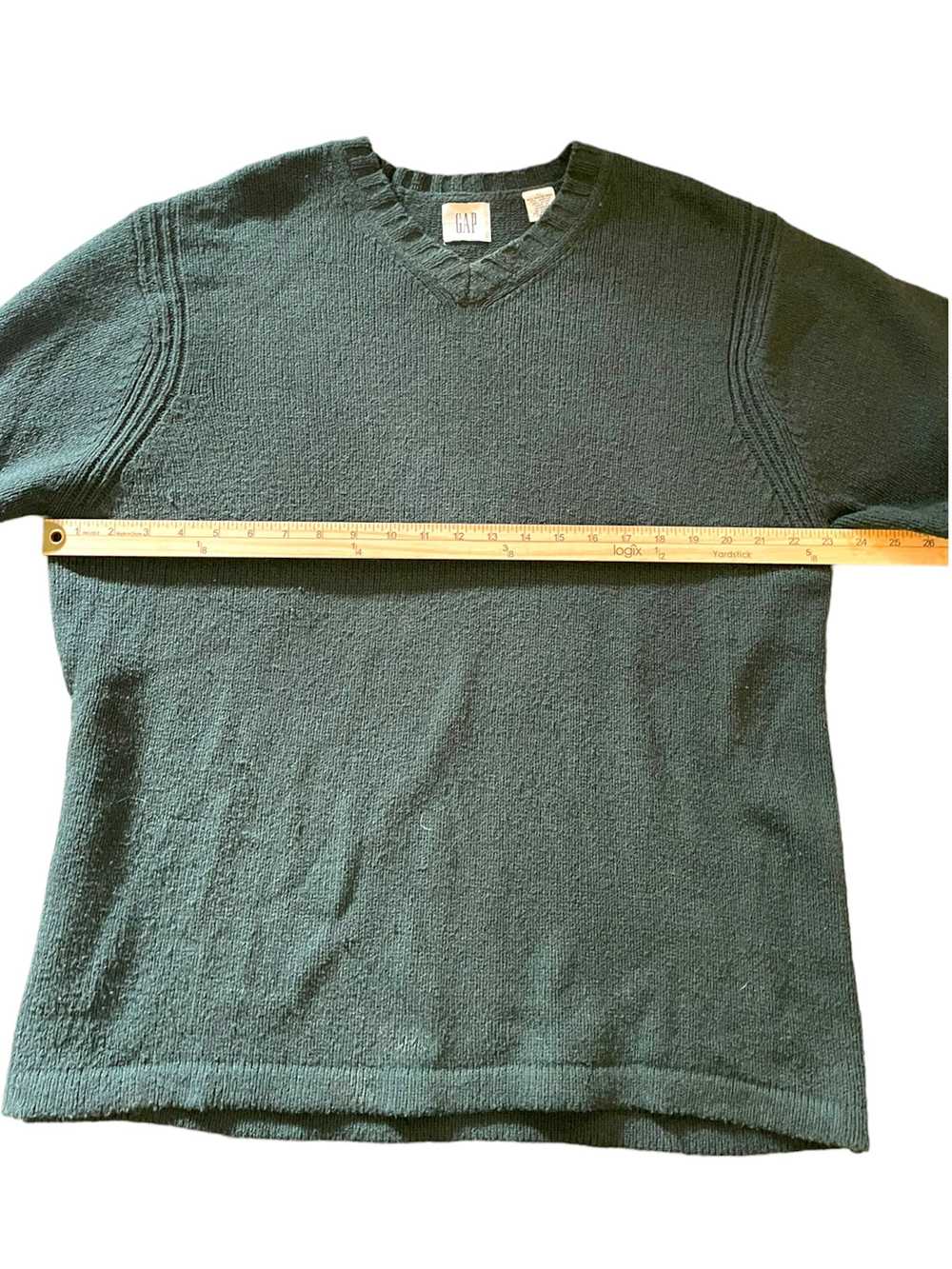 Cashmere & Wool × Gap × Vintage Vintage GAP V Nec… - image 7