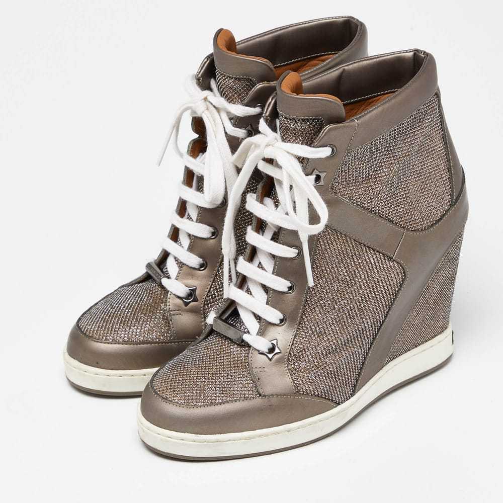 Jimmy Choo Leather trainers - image 2