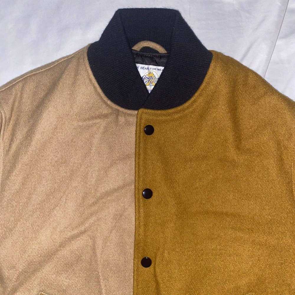 Golden Bear Golden Bear Varsity Jacket Med Wool Q… - image 2