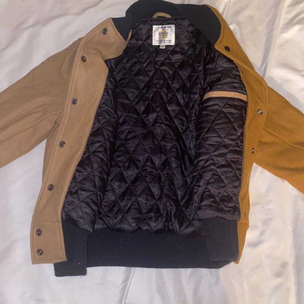 Golden Bear Golden Bear Varsity Jacket Med Wool Q… - image 9