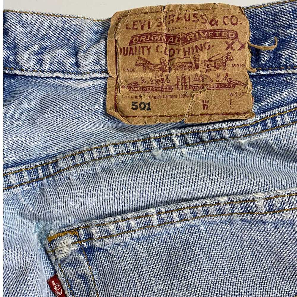 Levis × Vintage Vintage Levis 501 Button Fly Jeans Gem 3990