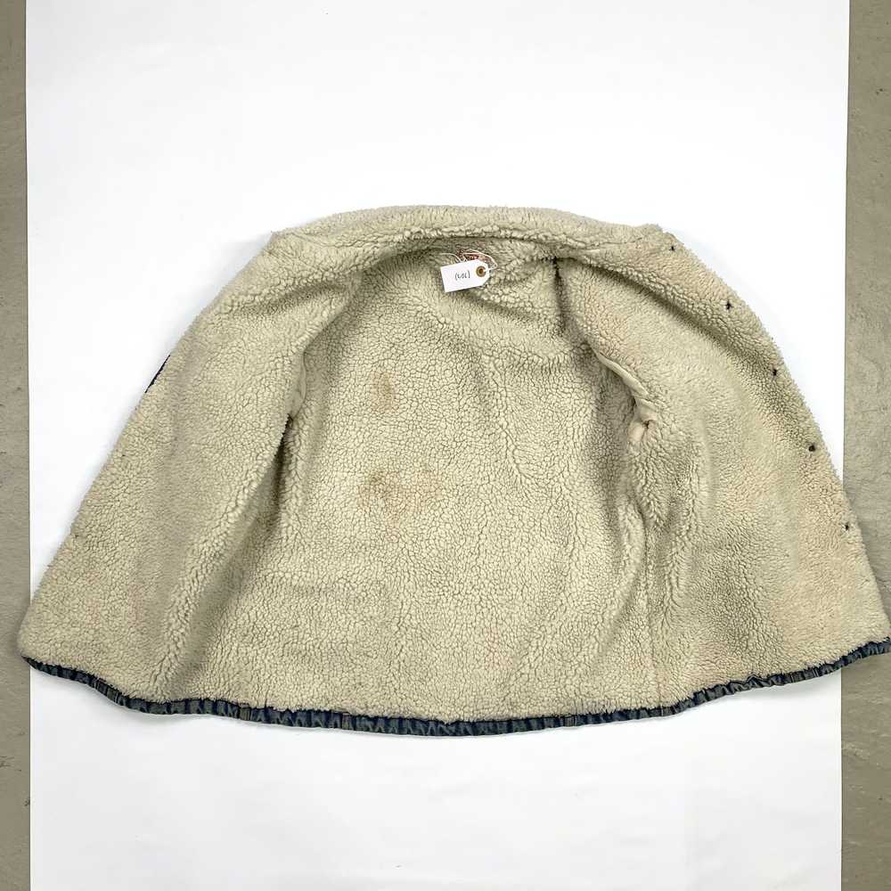 Levi's × Vintage 70s Fur / "Sherpa" Lined Denim J… - image 5