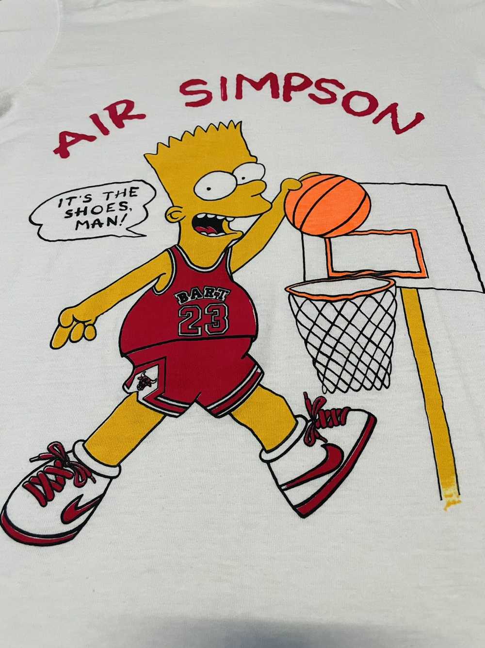 Movie × Streetwear Vintage Rare Bart Air Simpson … - image 3