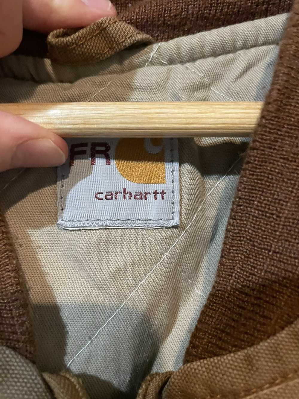 Carhartt Vintage Distressed Brown Carhartt Vest - image 5