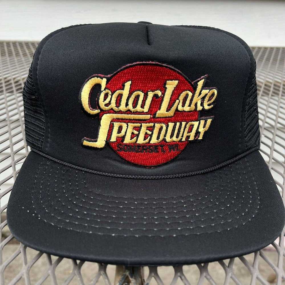 Other Vintage Cedar Lake Speedway Hat Somerset WI… - image 1