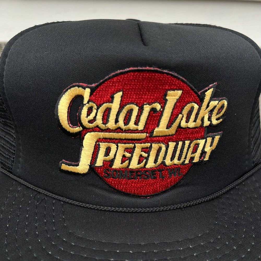 Other Vintage Cedar Lake Speedway Hat Somerset WI… - image 2