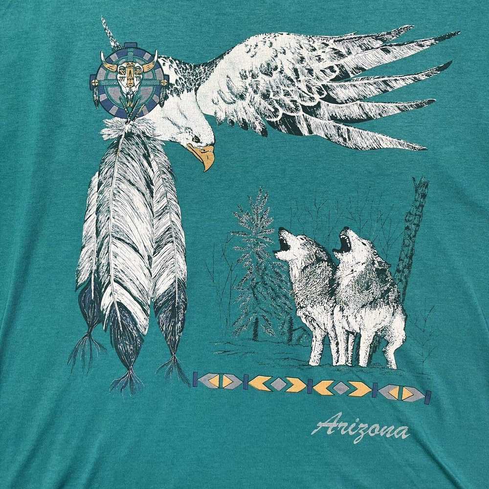 Vintage Vintage Arizona Howling Wolves And Eagle … - image 1