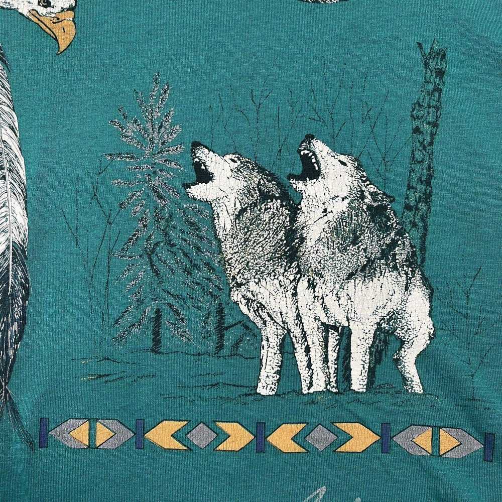 Vintage Vintage Arizona Howling Wolves And Eagle … - image 3