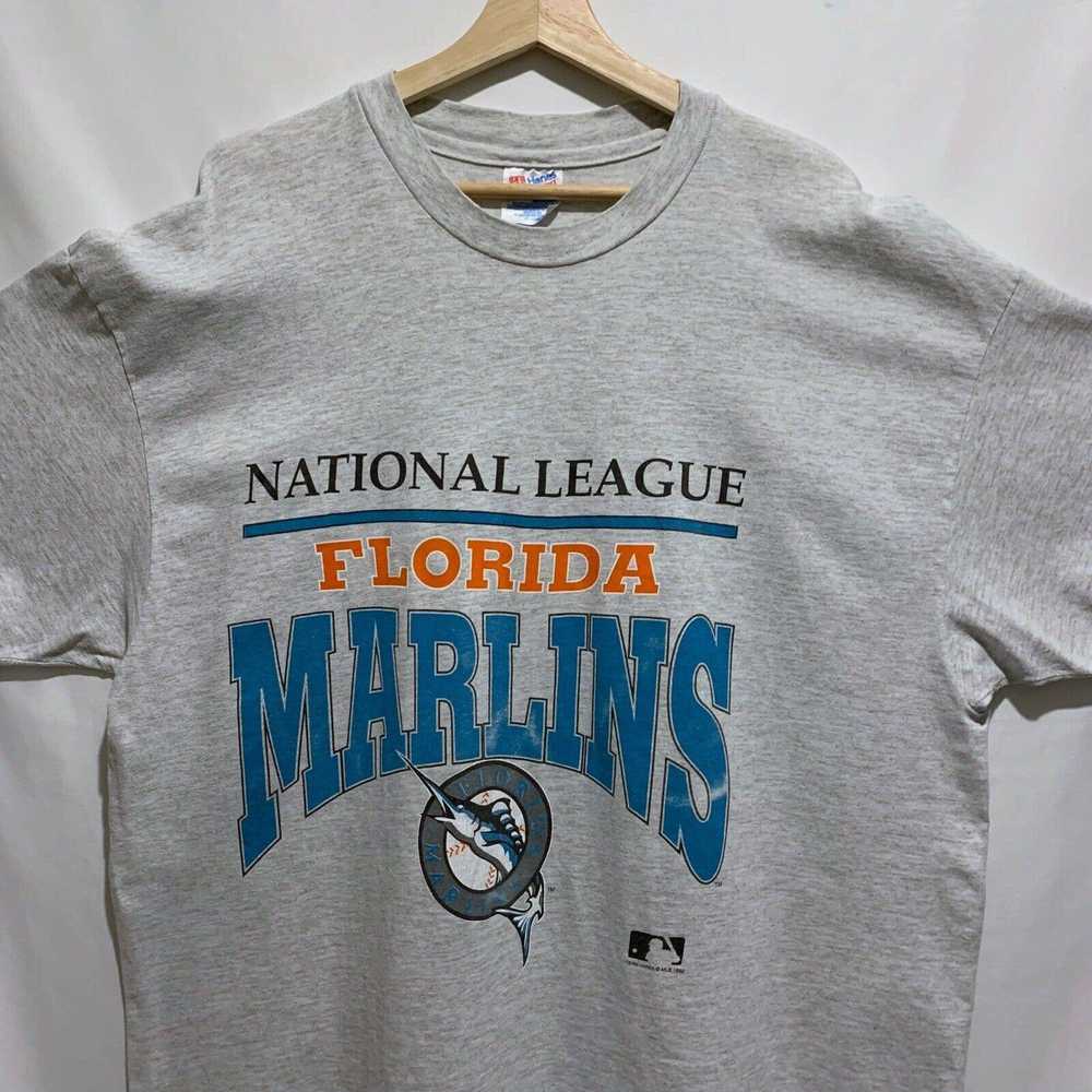 MLB × Vintage Vintage 90s Florida Marlins MLB Rar… - image 1