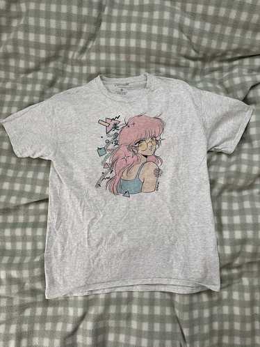 Japanese Brand × Vintage Cartoon Girl Graphic Tee - image 1